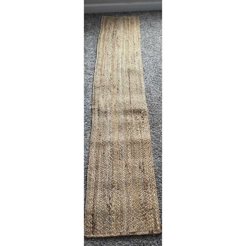 Hearth & Hand 14"X72" Braided Jute Table Runner from target